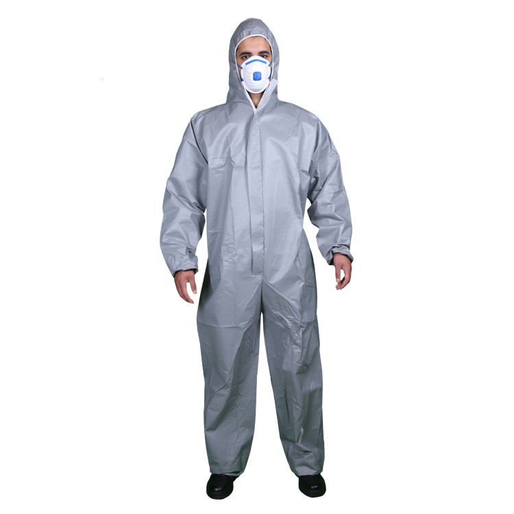 gray coverall gray coverall